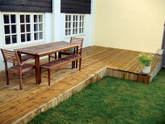 muddy boots landscaping Decking and Paving